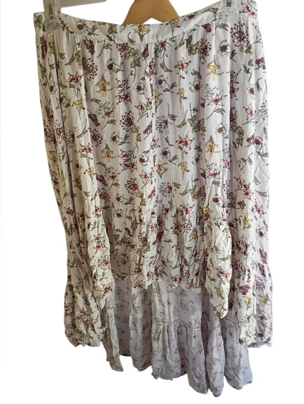 ❤️ Xhilaration High/Low Floral Skirt Size XL